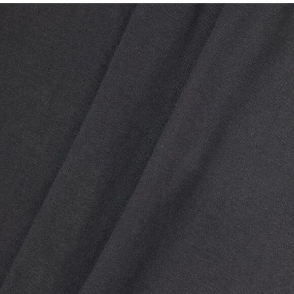 Deep V-Neck Black Short Sleeve Bodysuit - Picture 5 of 6